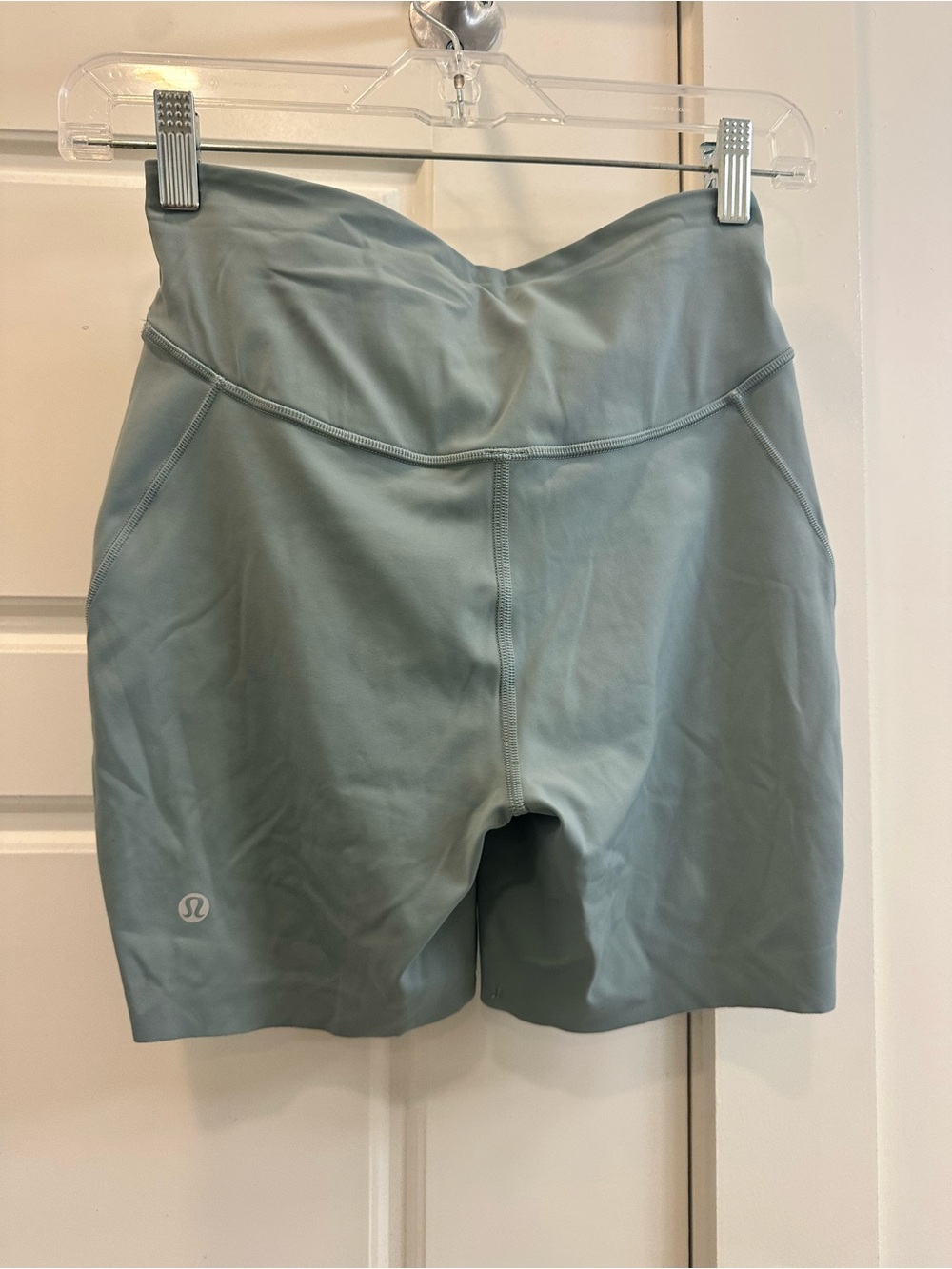 lululemon athletica Sage Green Bike Shorts